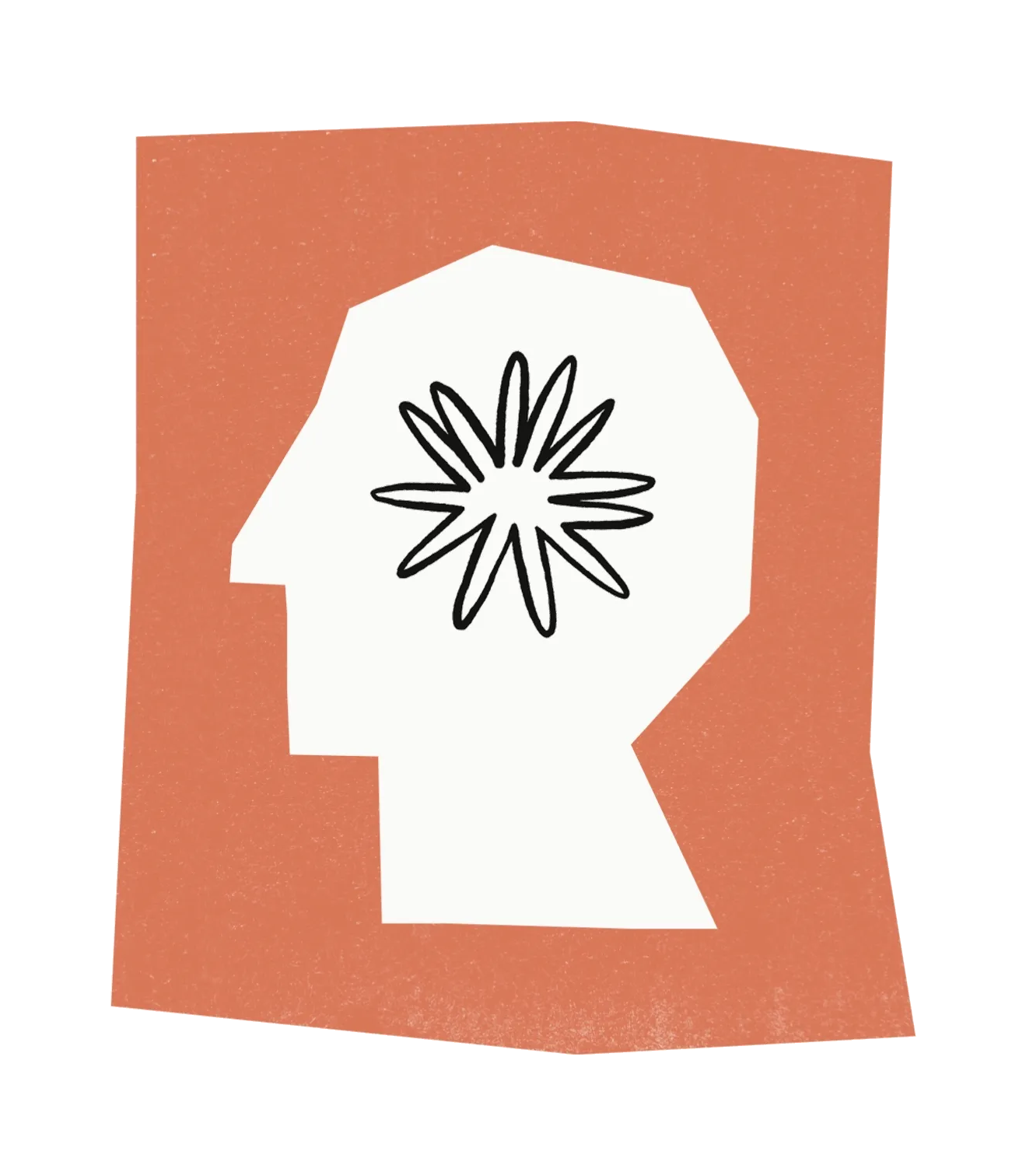 Ilustracion de bienestar integral entre mente y cuerpo